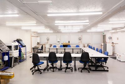 The green energy learning room at the East Anglia Energy Academy